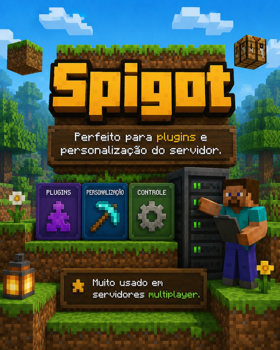 Spigot: plugins e personalização