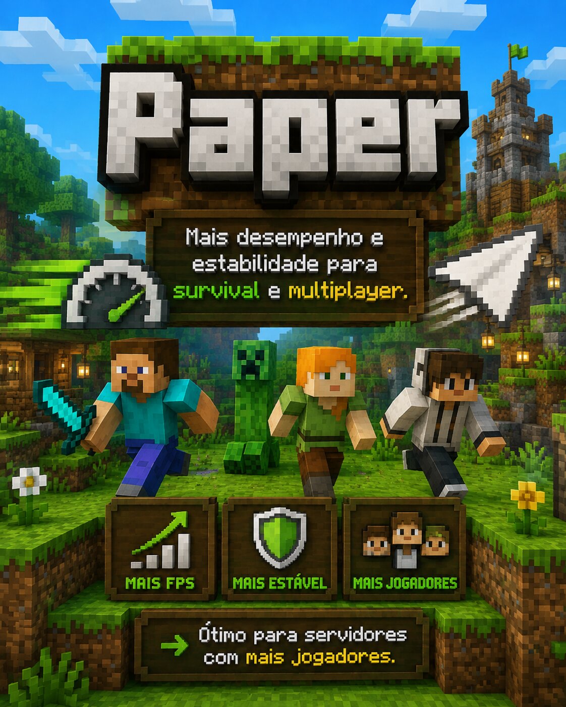 Paper: desempenho e otimizações para o servidor